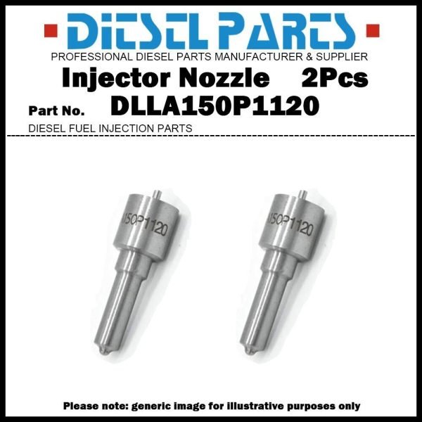 2x Injector Nozzle DLLA150P1120 for Mercedes Benz Actros OM541 OM542? 11.9/15.9D