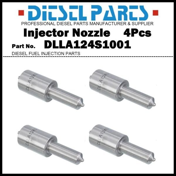4x Fuel Injector Nozzle DLLA124S1001 0433271774 4792443 for IVECO ZETA 1987-1991