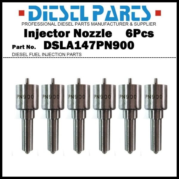 6x Fuel Injector Nozzle 8943946990 DSLA147PN900 for ISUZU FRR FSR FTR FVR 6HE1TC