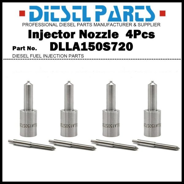 4Pcs Fuel Injector Nozzle 0433271036 DLLA150S720 BDLL150S6408 7233179 for ?VOLVO