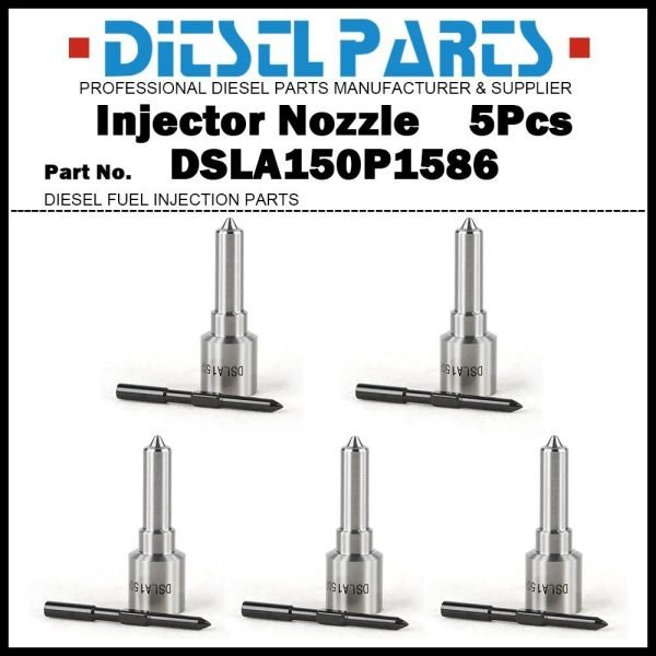 5x Injector Nozzle DSLA150P1586 for 0414720310 070130073R VW Transporter T5 2.5D