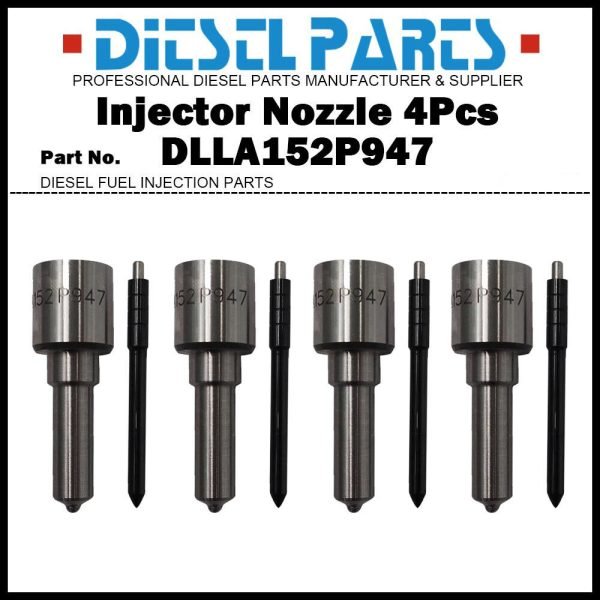 4Pcs Injector Nozzle DLLA152P947 for Nissan Pathfinder Frontier YD25 095000-6250