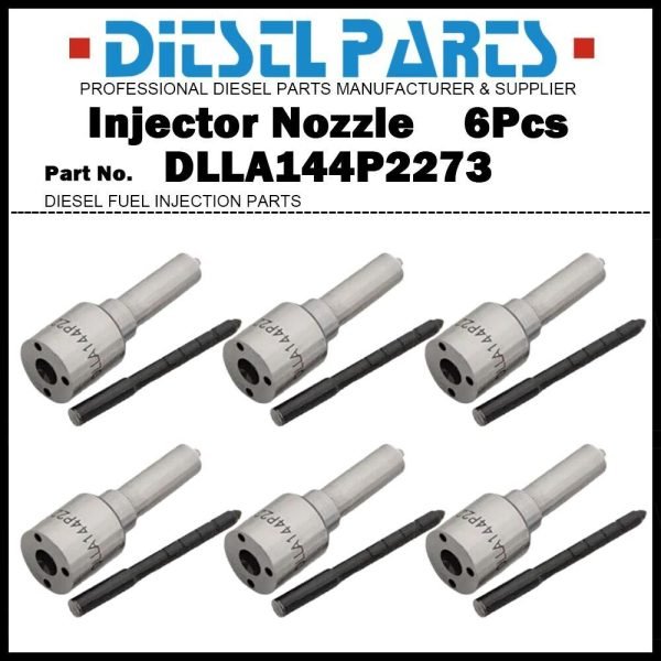 6x Fuel Injector Nozzle Tips DLLA144P2273 for Cummins 5272937 5283275 0445120304
