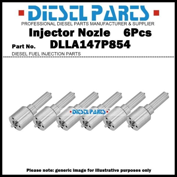 6x Diesel Fuel Injector Nozzle Tip DLLA147P854 0433171579 04233016 for KHD Deutz
