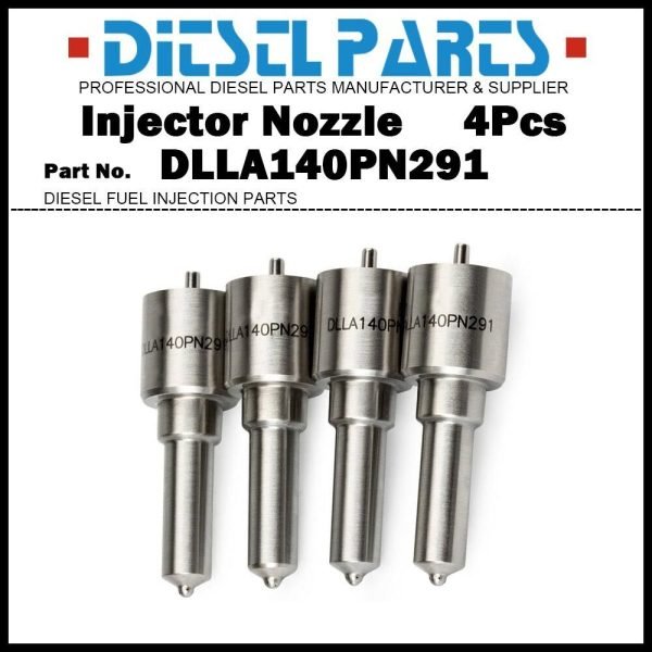6x Fuel Injector Nozzle DLLA140PN291 for KOMATSU PC220-7 PC200-7 6BTAA SAA6D102E