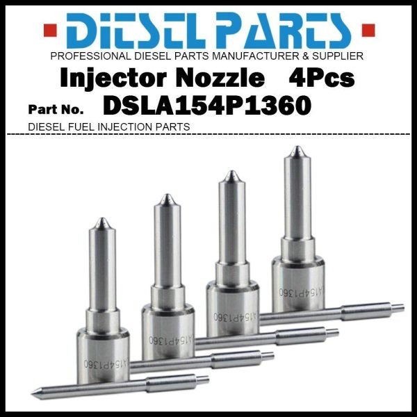 4x Fuel Injector Nozzle Tips 0433175405 02113132 DSLA154P1360 for Deutz BF4M2012