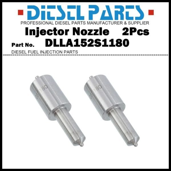 2x Fuel Injector Nozzle Tips DLLA152S1180 0433271691 12270163 for MWM D226 TD226