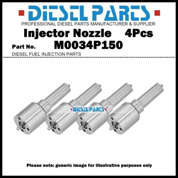 4x Fuel Injector Nozzle M0034P150 for Ford Ranger 2.2d A2C8139490080 CK4Q9K546AA