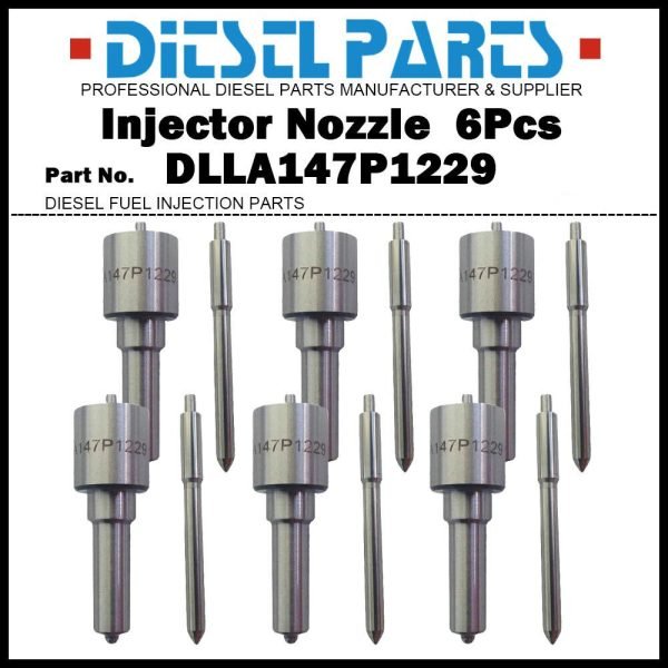 6x Fuel Injector Nozzle DLLA147P1229 02112959 for Deutz 1013 02112957 0432191327