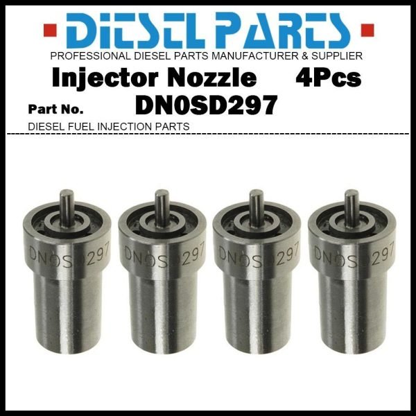 4x Injector Nozzle DN0SD297 for VW Caddy Golf Polo T4 1.9D 068130202F 0432217240