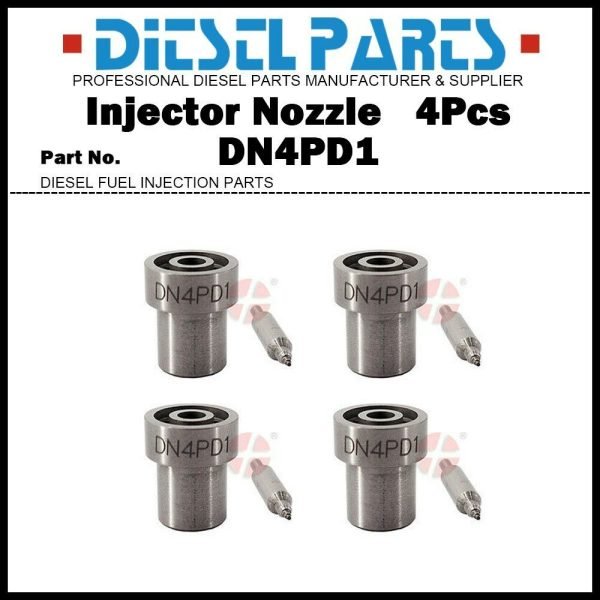 4 Injector Nozzle DN4PD1 for TOYOTA Corolla Carina Corona Lite Ace 1C 1CL 2C 2CL