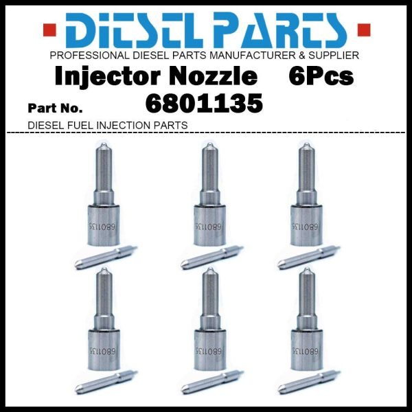 6x Fuel Injector Nozzle 6801135 E8NN9E527BA F1NN9E527CA for NEW HOLLAND ?6704802