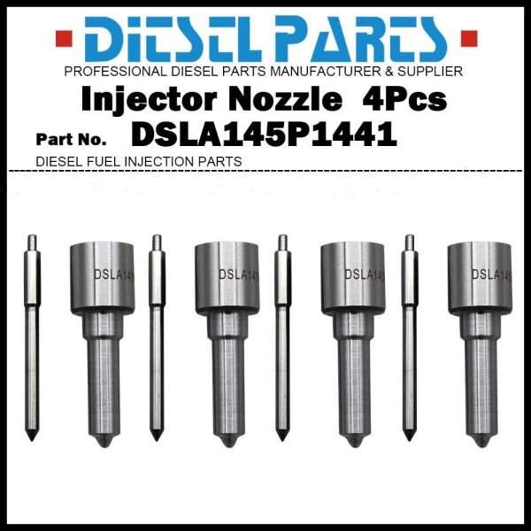 4x Injector Nozzle DSLA145P1441 8094756 fit NEW HOLLAND CASE 0432133771 2853346