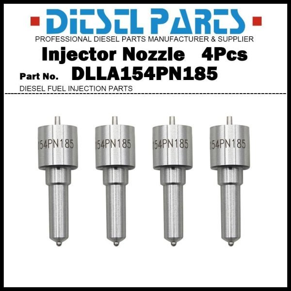 4Pcs Fuel Injector Nozzle Tips 105017-1850 DLLA154PN185 for ISUZU N Series 4HG1