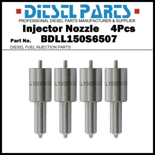 4x Diesel Injector Nozzle 5621550 BDLL150S6507 1853342M1 for Perkins 4.236 4.248