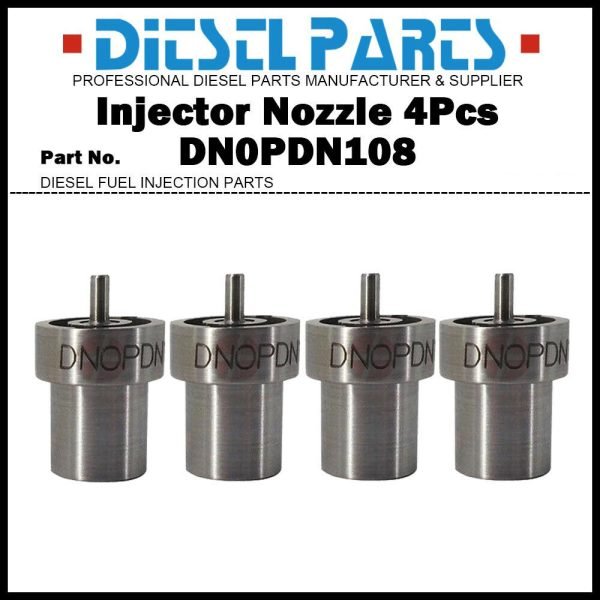 4x Fuel Injector Nozzle 105007-1080 DN0PDN108 fit ISUZU ELF FARGO 4FC1 4FG1 4BC1