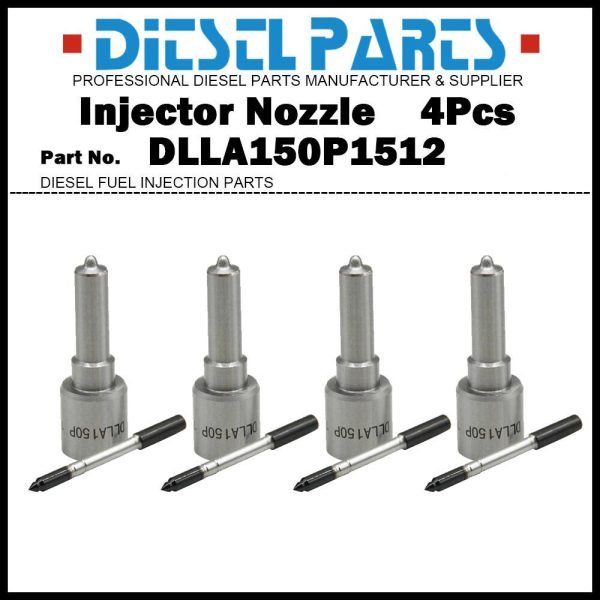 4x Injector Nozzle DLLA150P1512 for Hyundai Grandeur Santa Fe 2.2d 33800-27800