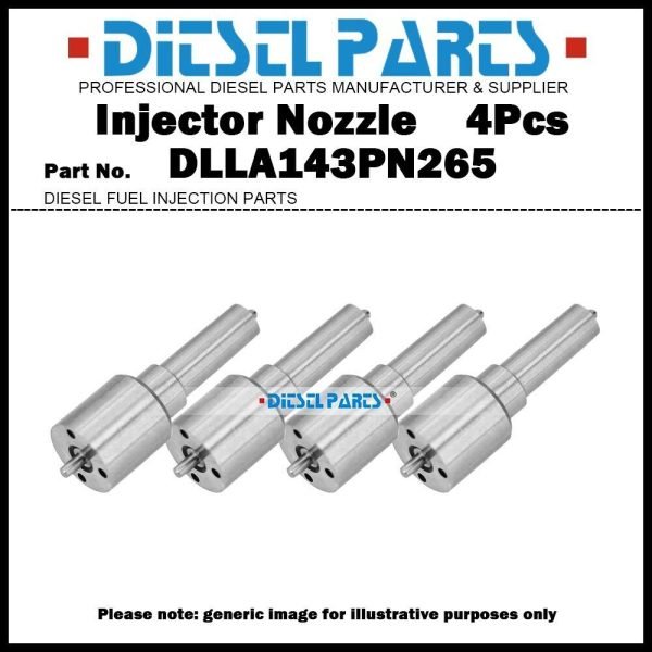 4Pcs Fuel Injector Nozzle Tips 105017-2650 DLLA143PN265 for ISUZU ELF 4HG1 4HG1T