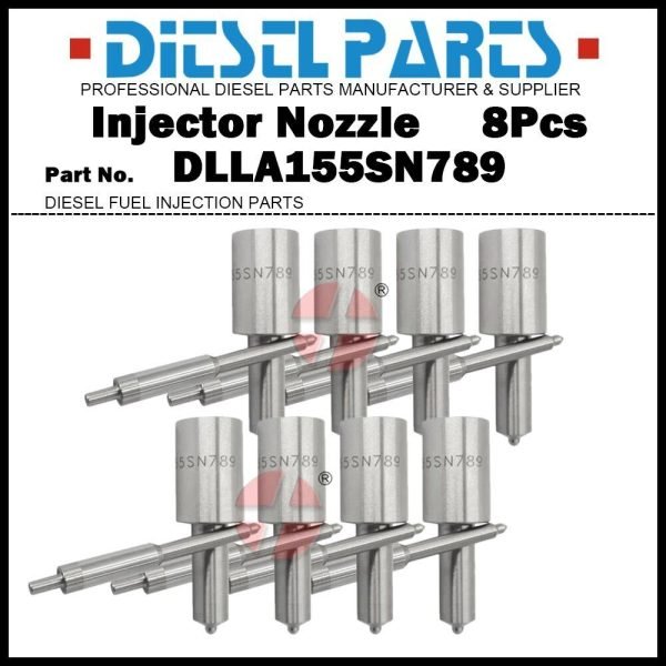 8x Fuel Injector Nozzle 105015-7890 DLLA155SN789 for NISSAN Diesel RF8 RF8T RF10
