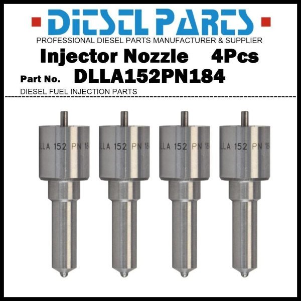 4x Fuel Injector Nozzle 105017-1840 DLLA152PN184 for ISUZU Elf NPC NPR NPS 4HE1
