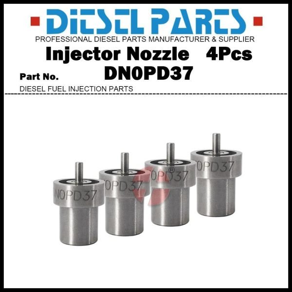 4x Fuel Injector Nozzle Tips DN0PD37 for MITSUBISHI Colt Lancer Mirage 4D65 4D68