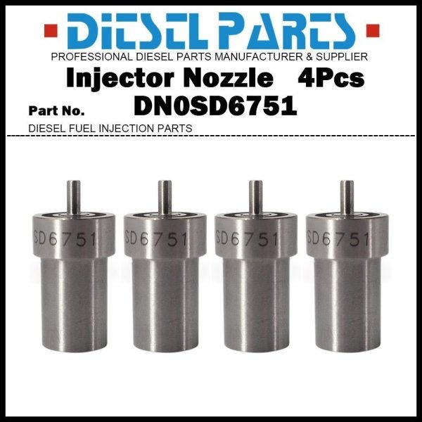 4x Fuel Injector Nozzle 5641891 DN0SD6751 for Renautl J8S Trafic GM Furg?o 2.1D
