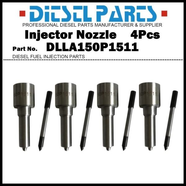 4Pcs Injector Nozzle DLLA150P1511 for Kia Hyundai 2.0CRDi 33800-27400 0445110258