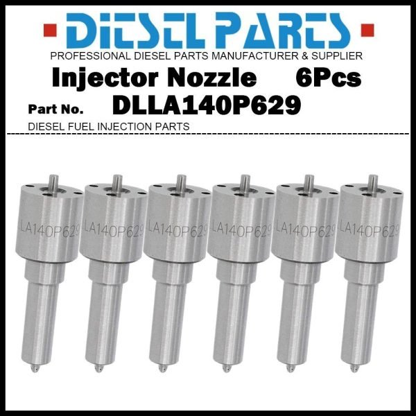 6Pcs Fuel Injector Nozzle DLLA140P629 0433171467 for Cummins 6CT 8.3L 3283160