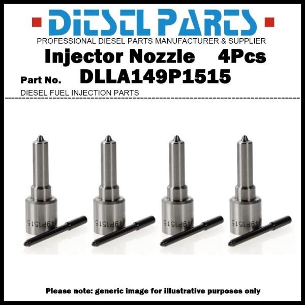 4x Injector Nozzle DLLA149P1515 for Citroen Peugeot 1.6HDi 0445110259 0986435126