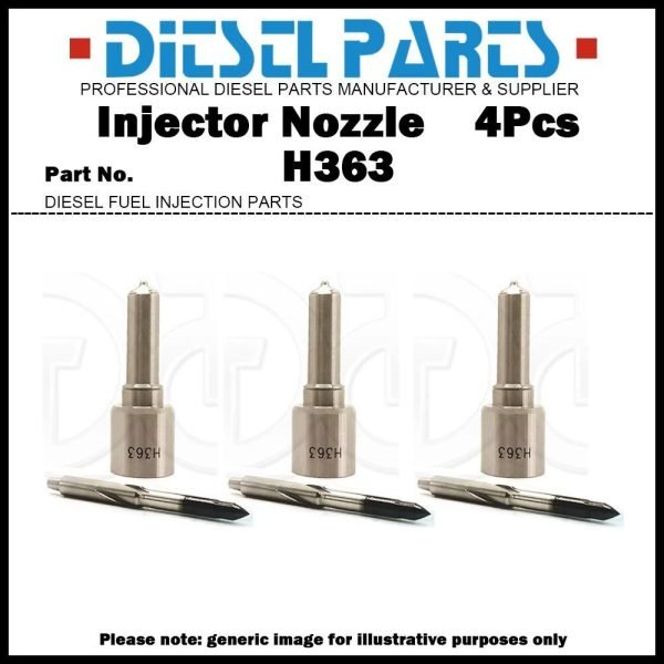 3Pcs Fuel Injector Nozzle H363 for VW Polo Skoda FABIA 1.2d 28231462 03P130277