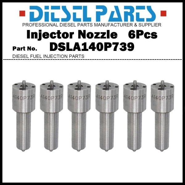 6x Injector Nozzle DSLA140P739 for MACK E7 Renault MAGNUM 0432193671 0432193567