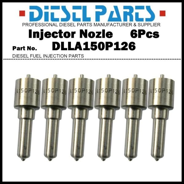 6Pcs Diesel Fuel Injector Nozzle Tips F019121126 DLLA150P126