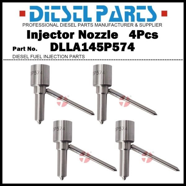 4x Fuel Injector Nozzle Tips 0433171435 DLLA145P574 for Cummins 4BT 6BT 3932123