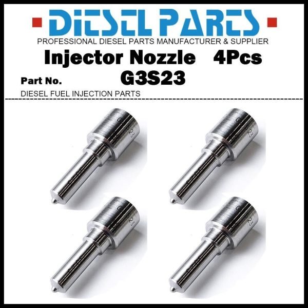 4x Injector Nozzle G3S23 for Caterpillar CAT C4.4 370-7286 314F 315F 316F 318F
