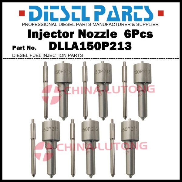 6Pcs Fuel Injector Nozzle DLLA150P213 for Cummins 6CTA 8.3L 0432191756 3913735