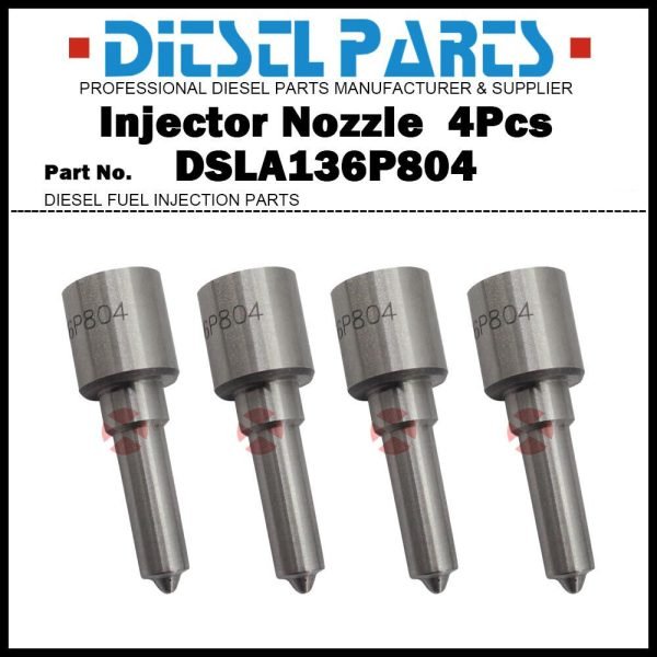 4 Injector Nozzle DSLA136P804 for IVECO DAILY Fiat Ducato Boxer 2.8d 0445120002
