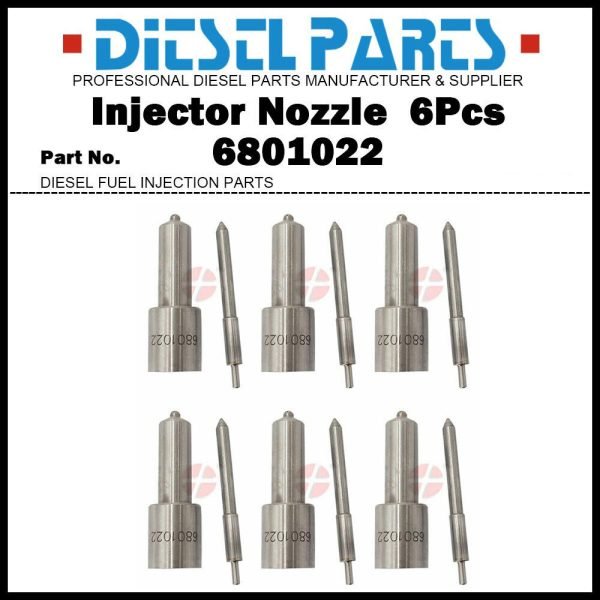 6x Injector Nozzle 6801022 1447829M91 for 2645A010 Massey Ferguson 3080 4240 699