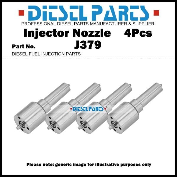 4Pcs Injector Nozzle J379 for Great Wall Haval V200 X200 H5 H6 2.0d 1100100-ED01
