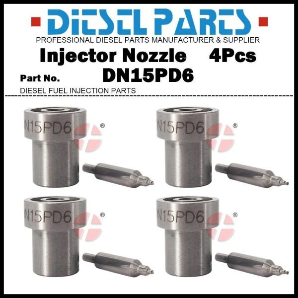 4x Injector Nozzle 093400-5060 DN15PD6 for Mitsubishi L2E L3E S3L S4L MM43594101