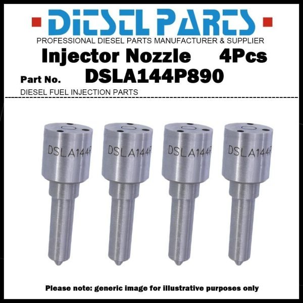 4x Injector Nozzle DSLA144P890 for Citroen C5 Peugeot 406 607 2.2HDi 0445110036