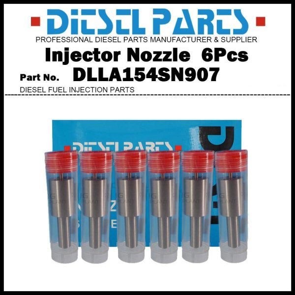 6x Fuel Injector Nozzle 105015-9070 DLLA154SN907 for ISUZU C/E Series 6SD1 6RB1