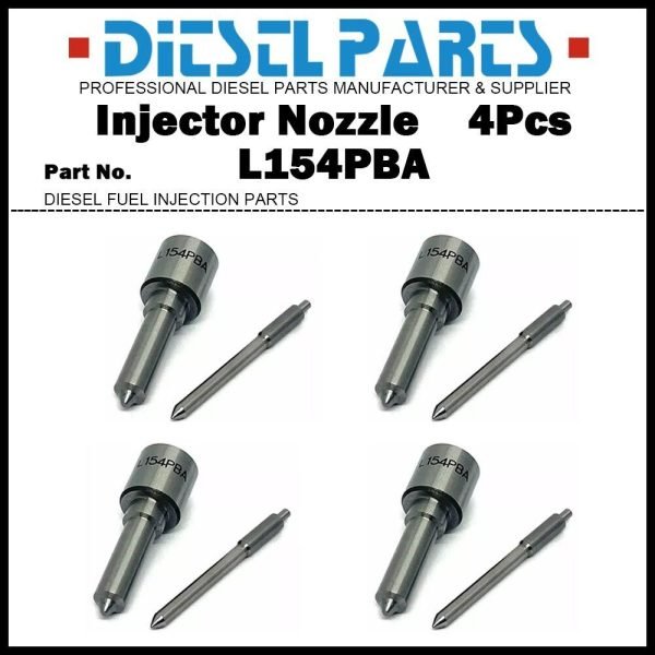 4Pcs Fuel Injector Nozzle L154PBA for JCB 535 LJBB03901A 320/06513 320/06834?