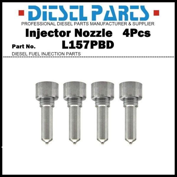 4x Fuel Injector Nozzle L157PBD for Ssangyong Actyon Sports Kyron 2.0 EJBR03401D
