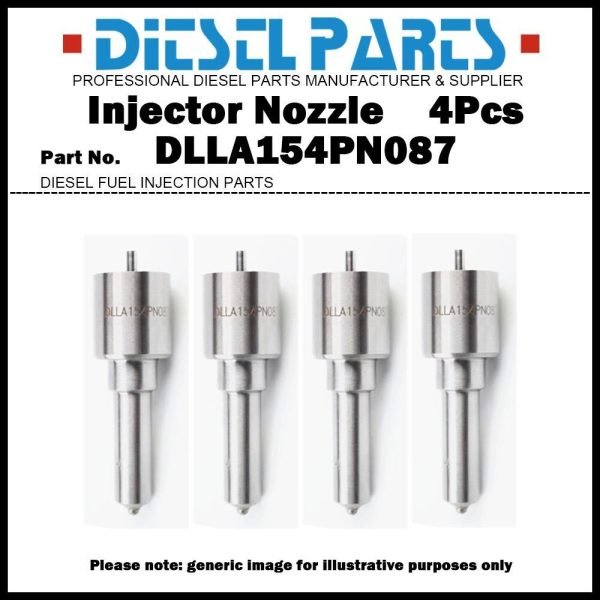 4x Fuel Injector Nozzle Tips 105017-0870 DLLA154PN087 for MAZDA Parkway Titan SL