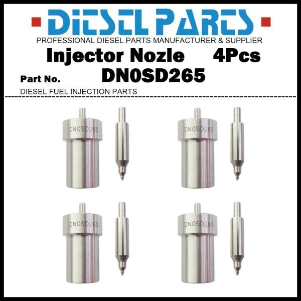 4x Fuel Injector Nozzle DN0SD265 A0010174912 for Mercedes Benz W124 OM601 OM661
