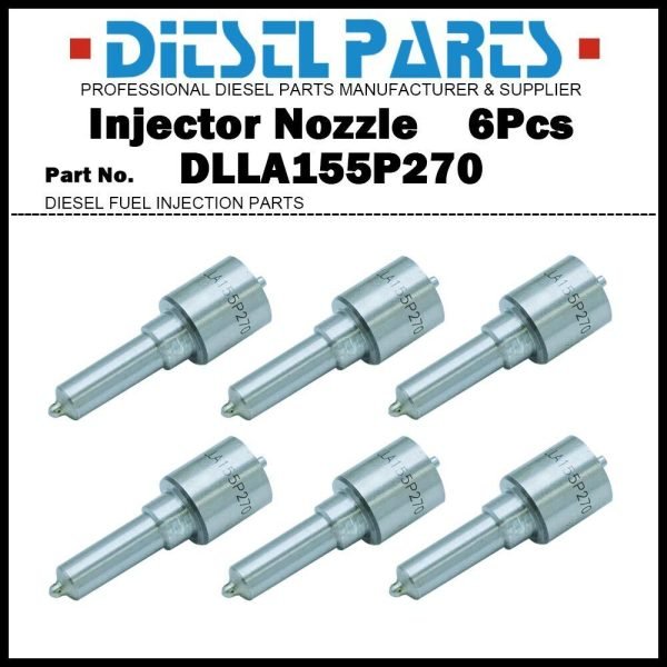6x Fuel Injector Nozzle DLLA155P270 for Cummins 6CTA 8.3 3931735 3926787 3919602