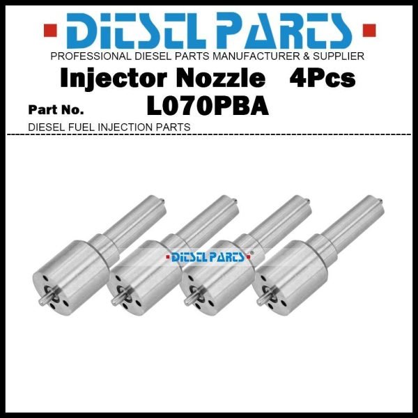 4x Fuel Injector Nozzle L070PBA 2645A638 for Perkins 1004.40TW 2645A054 B00903A