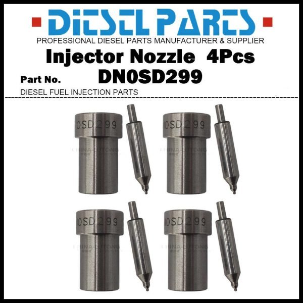 4x Injector Nozzle 0434250160 DN0SD299 for Citroen Evasion Peugeot Expert 1.9TD
