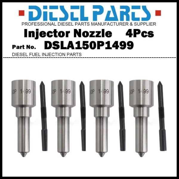 4x Injector Nozzle DSLA150P1499 for VW Golf Audi A3 2.0TDI 0414720312 0986441517