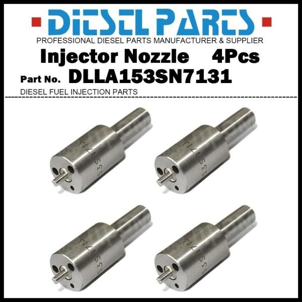 4Pcs Fuel Injector Nozzle 105015-7131 DLLA153SN7131 for NISSAN Atlas FD35 FD35T